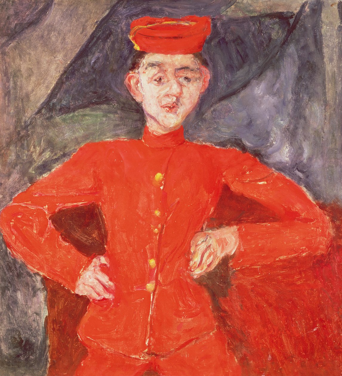 De bruidegom door Chaim Soutine