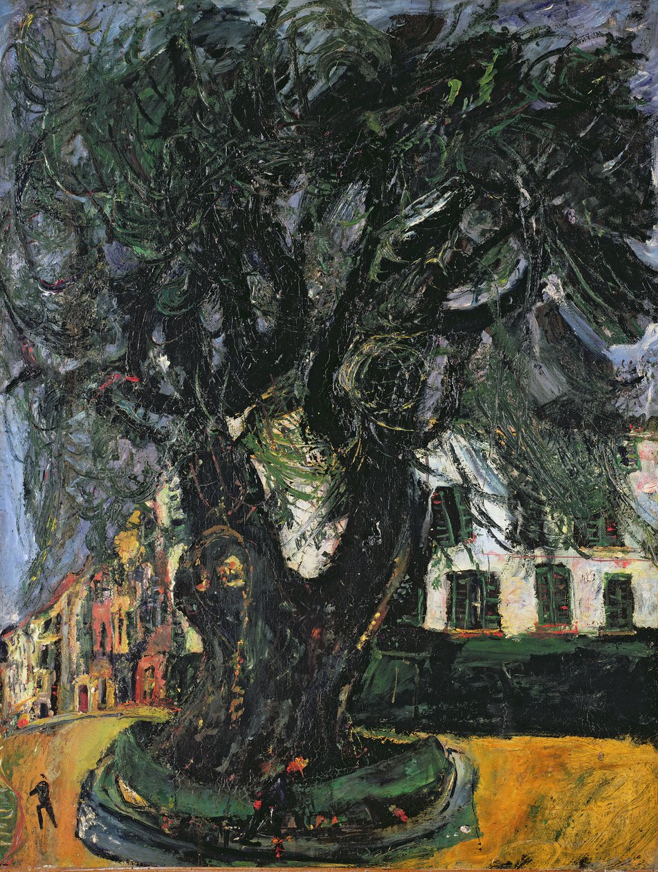 De Boom bij Vence, 1929 door Chaim Soutine