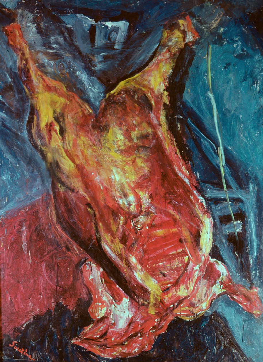 Runderkarkas door Chaim Soutine