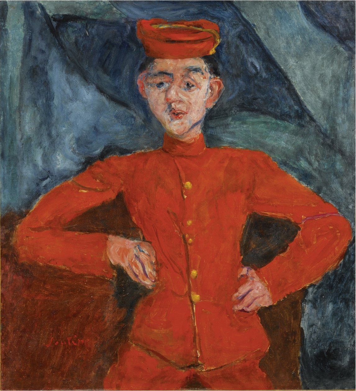 Le Chasseur de chez Maxims, c. 1925 door Chaim Soutine