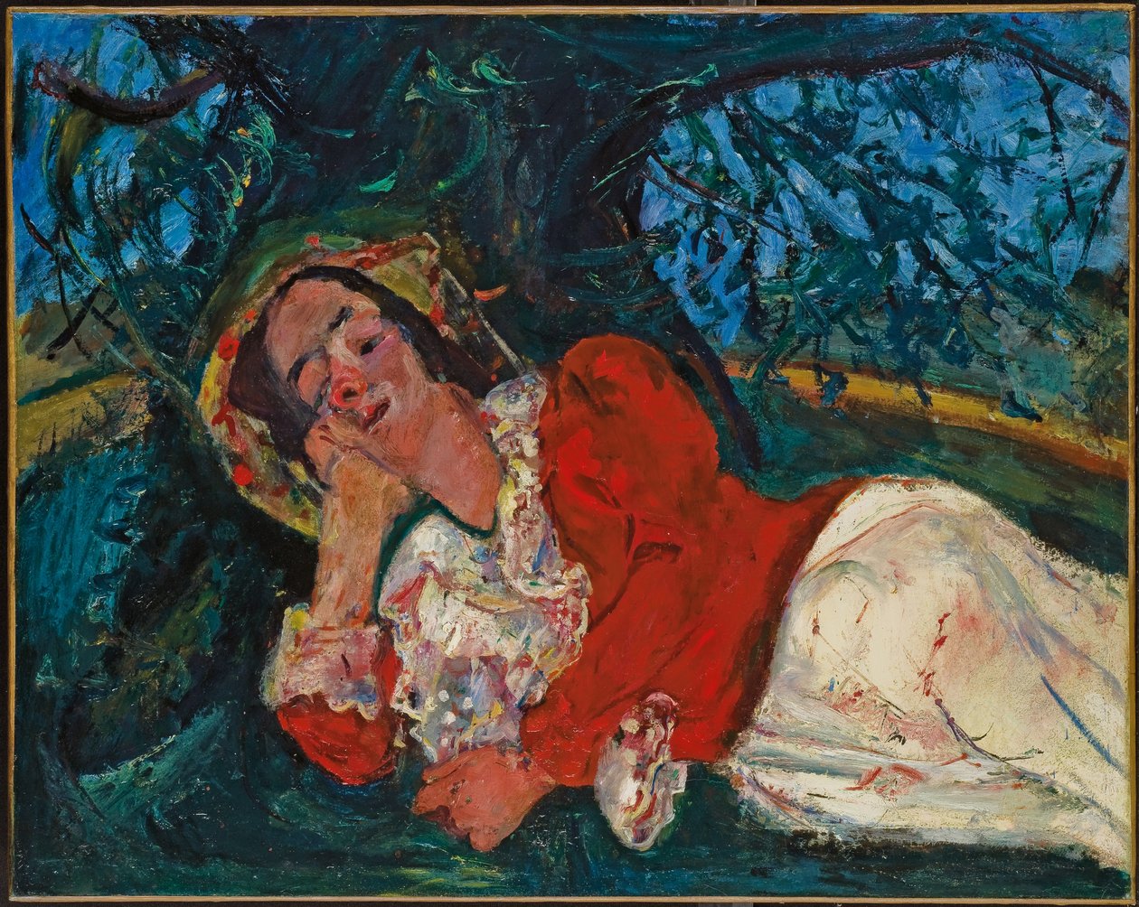 De Siësta, ca. 1934 door Chaim Soutine