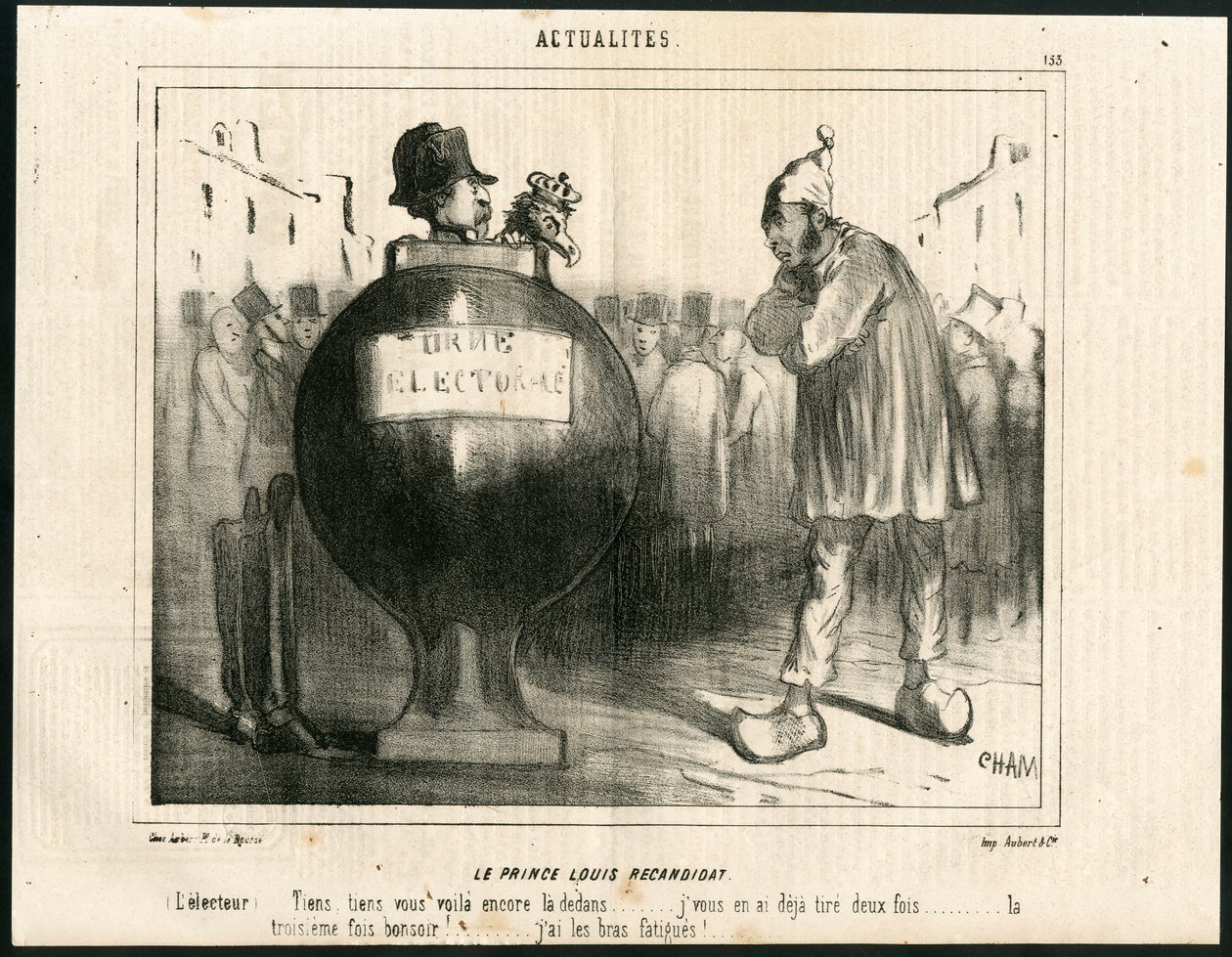 Le Charivari, Satirisch in Zwart & Wit door Amédée de Noé