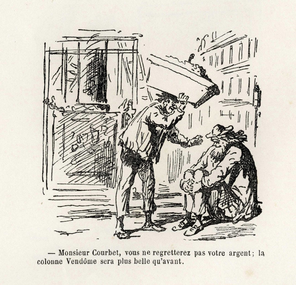 Parijse Kroniek (Cham) door Amédée de Noé