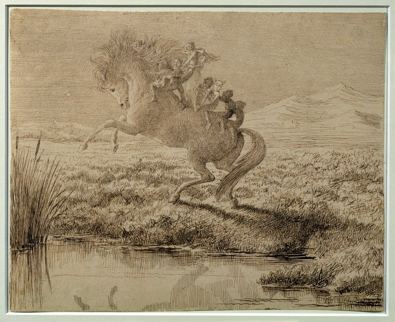 De Ontsnapping door Charles Altamont Doyle
