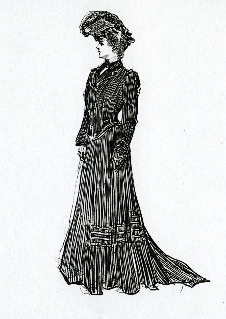 Een Gibson Meisje, c.1902 door Charles Dana Gibson