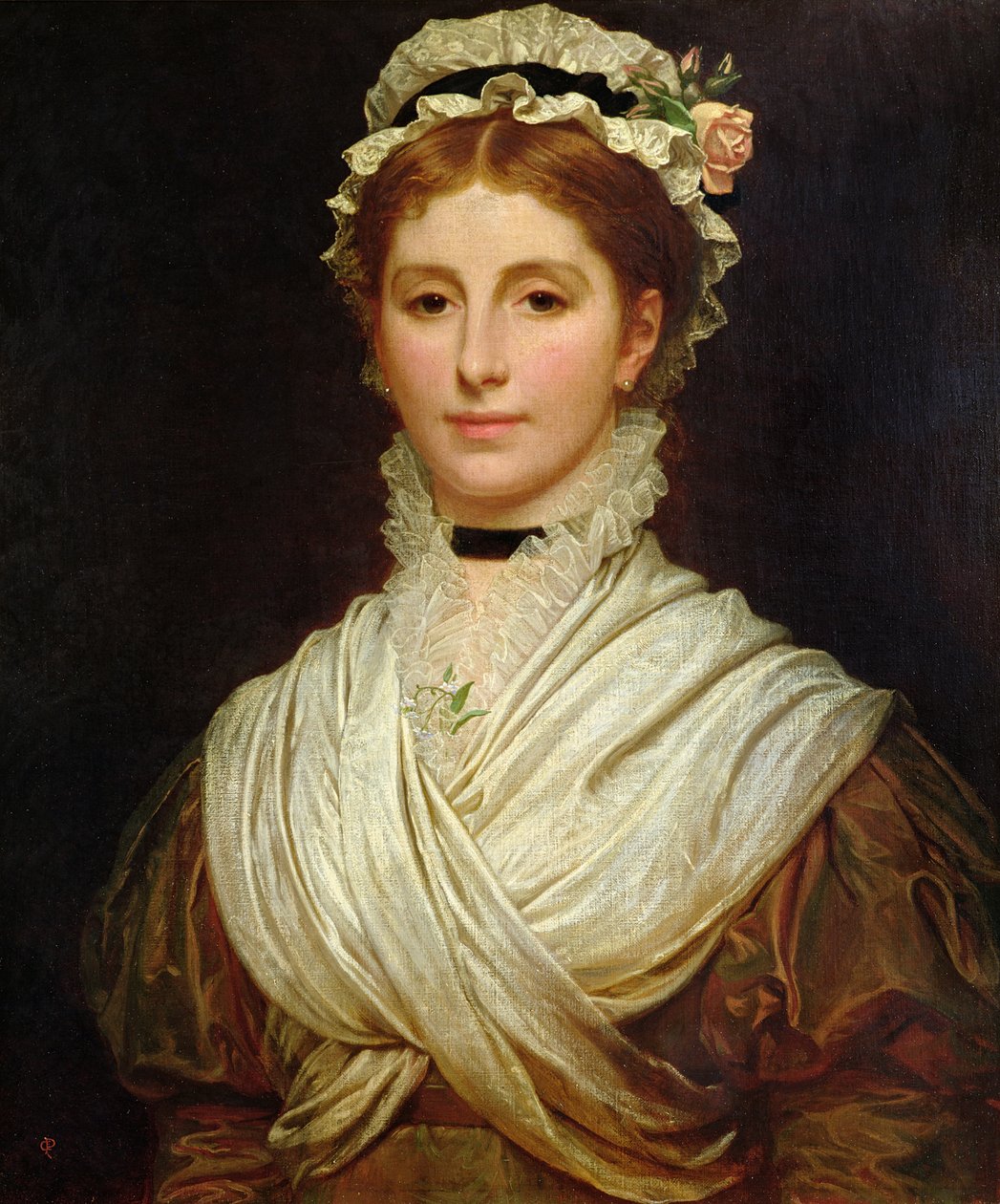 Portret van Katey Perugini door haar echtgenoot, 1873-75 door Charles Edward Perugini