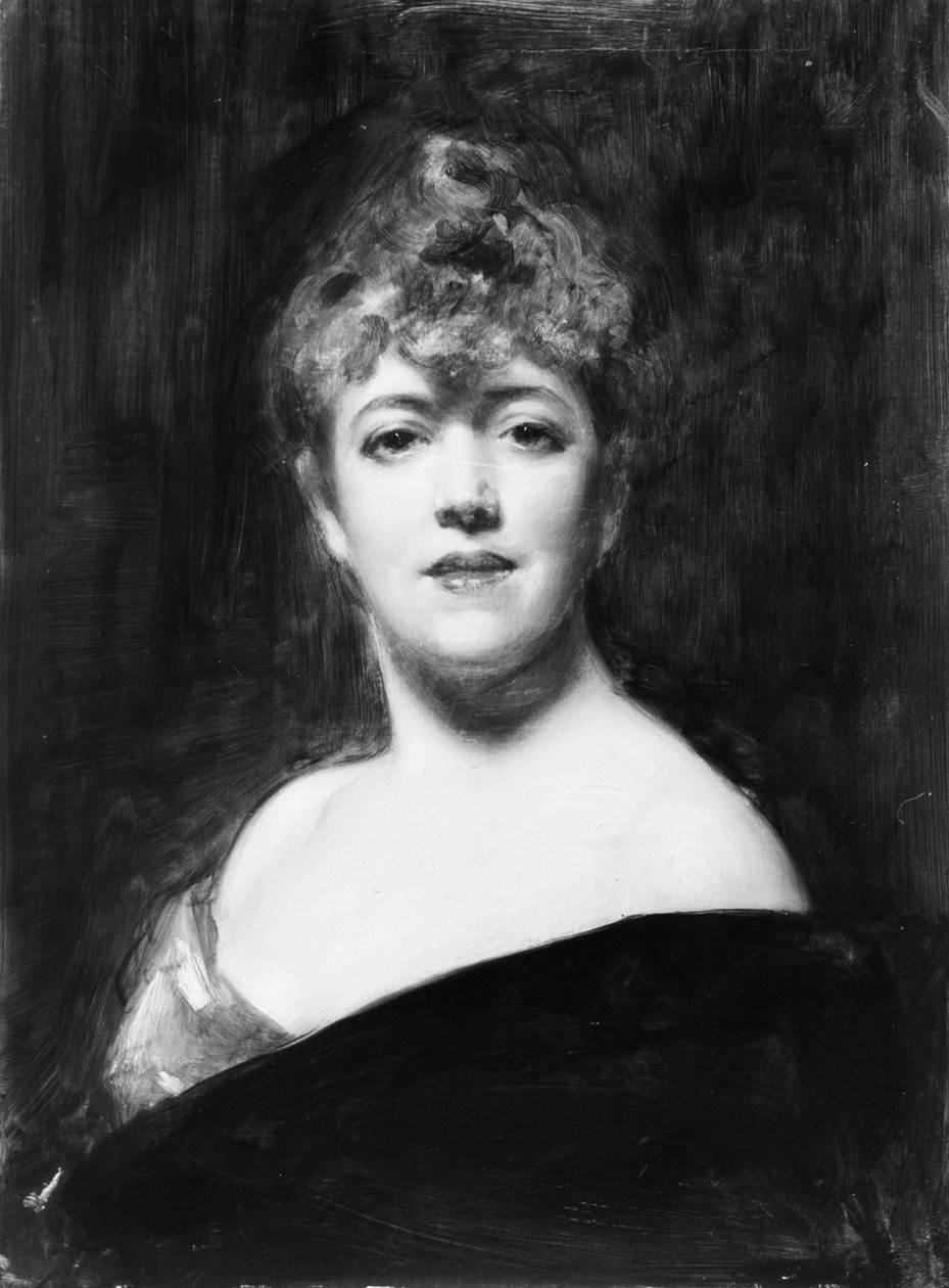 Jeanne Samary, ca. 1885 door Charles Emile Auguste Carolus Duran