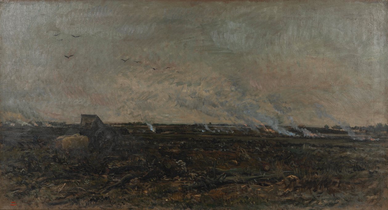 Oktober door Charles Francois Daubigny