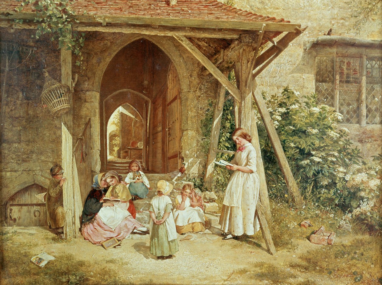 Spelen op scholen, 1857 door Charles James Lewis