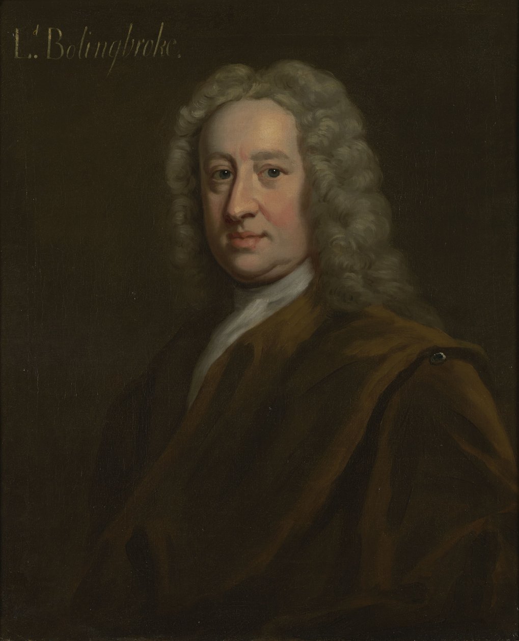 Portret van Henry St John, 1e Burggraaf Bolingbroke (1678-1751) door Charles Jervas