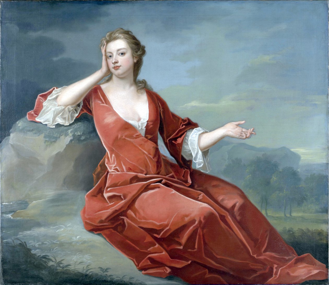 Portret van Sarah Churchill, hertogin van Marlborough (1660-1744) door Charles Jervas