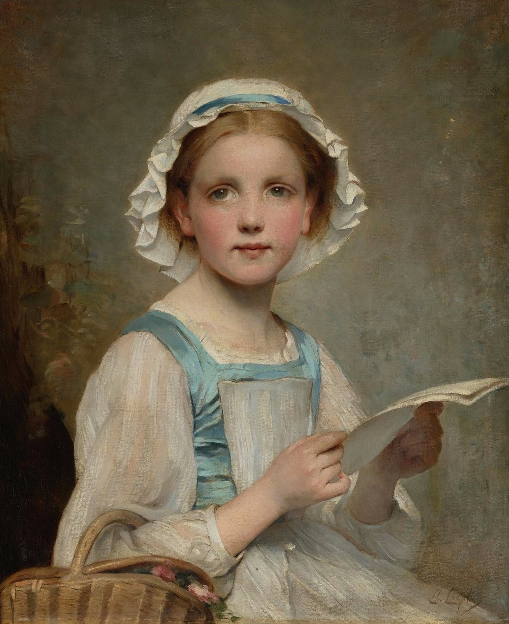 De brief door Charles Joshua Chaplin