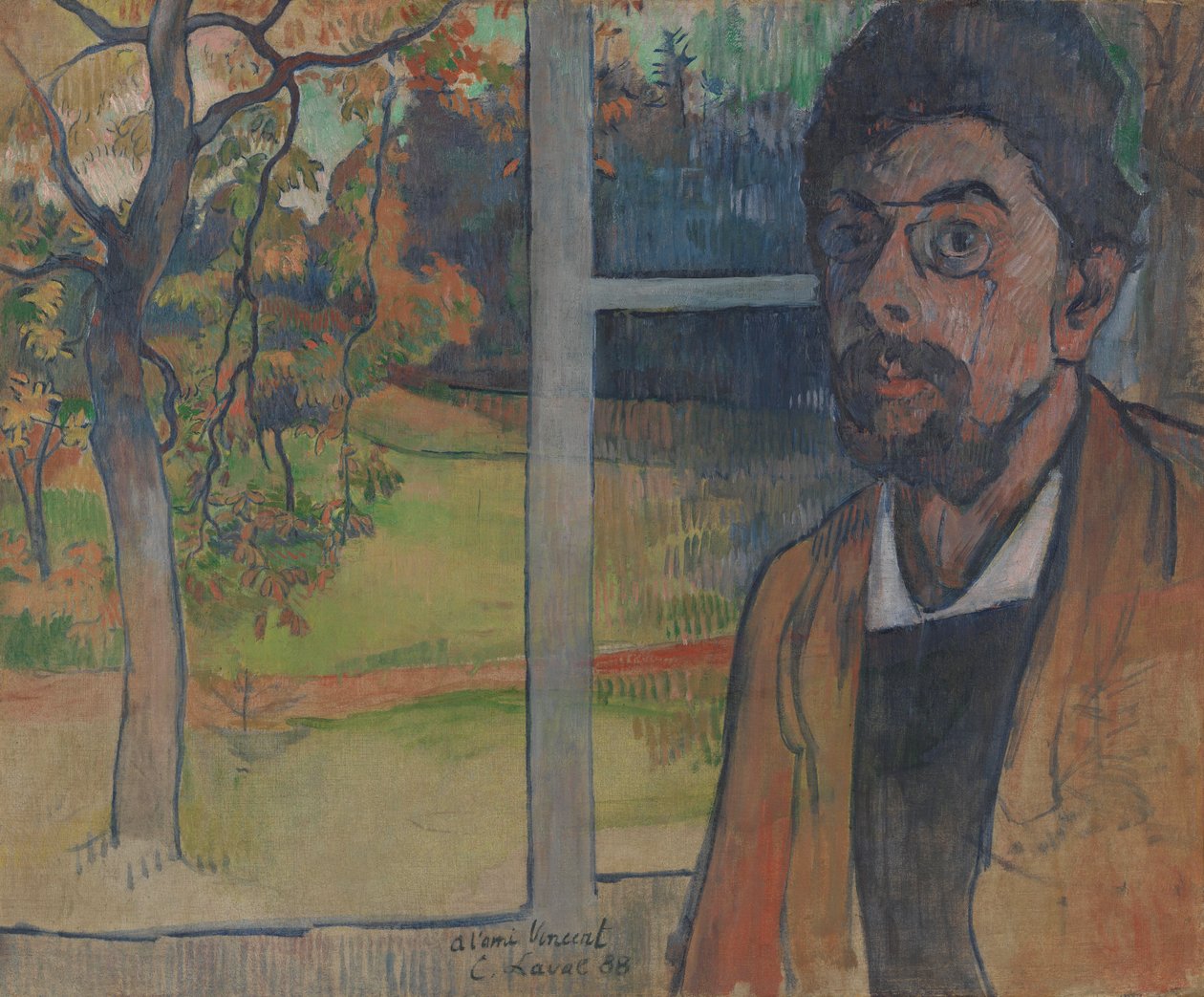 Zelfportret door Charles Laval
