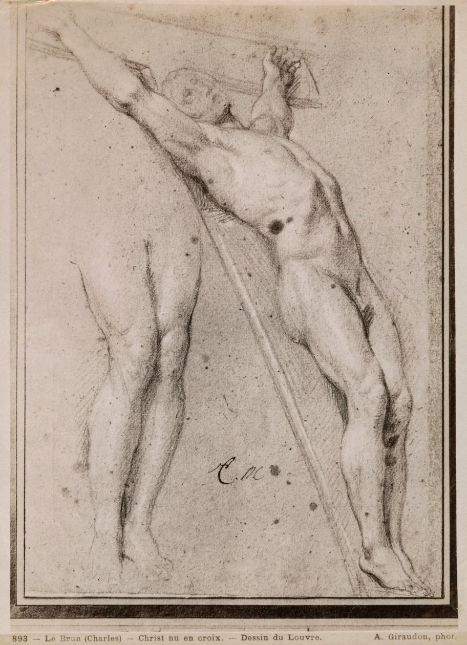 Christus aan het kruis, c.1685 door Charles Le Brun