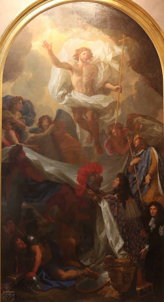 De Opstanding van Jezus Christus door Charles Le Brun
