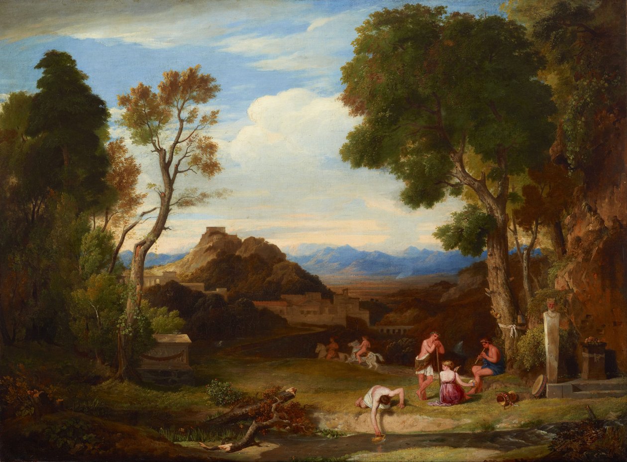 Klassiek landschap door Charles Lock Eastlake
