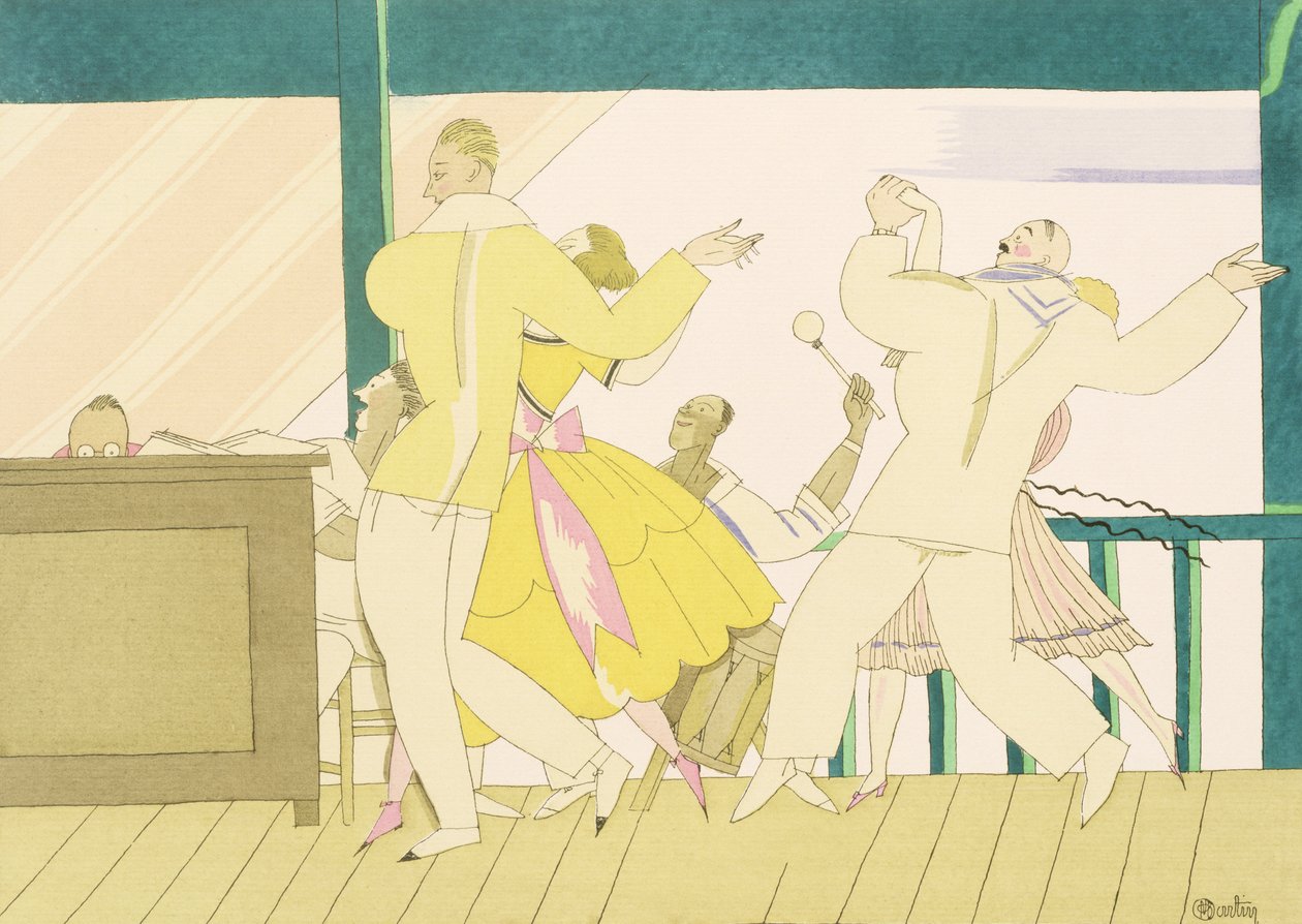 De Tango, ca. 1920 door Charles Martin