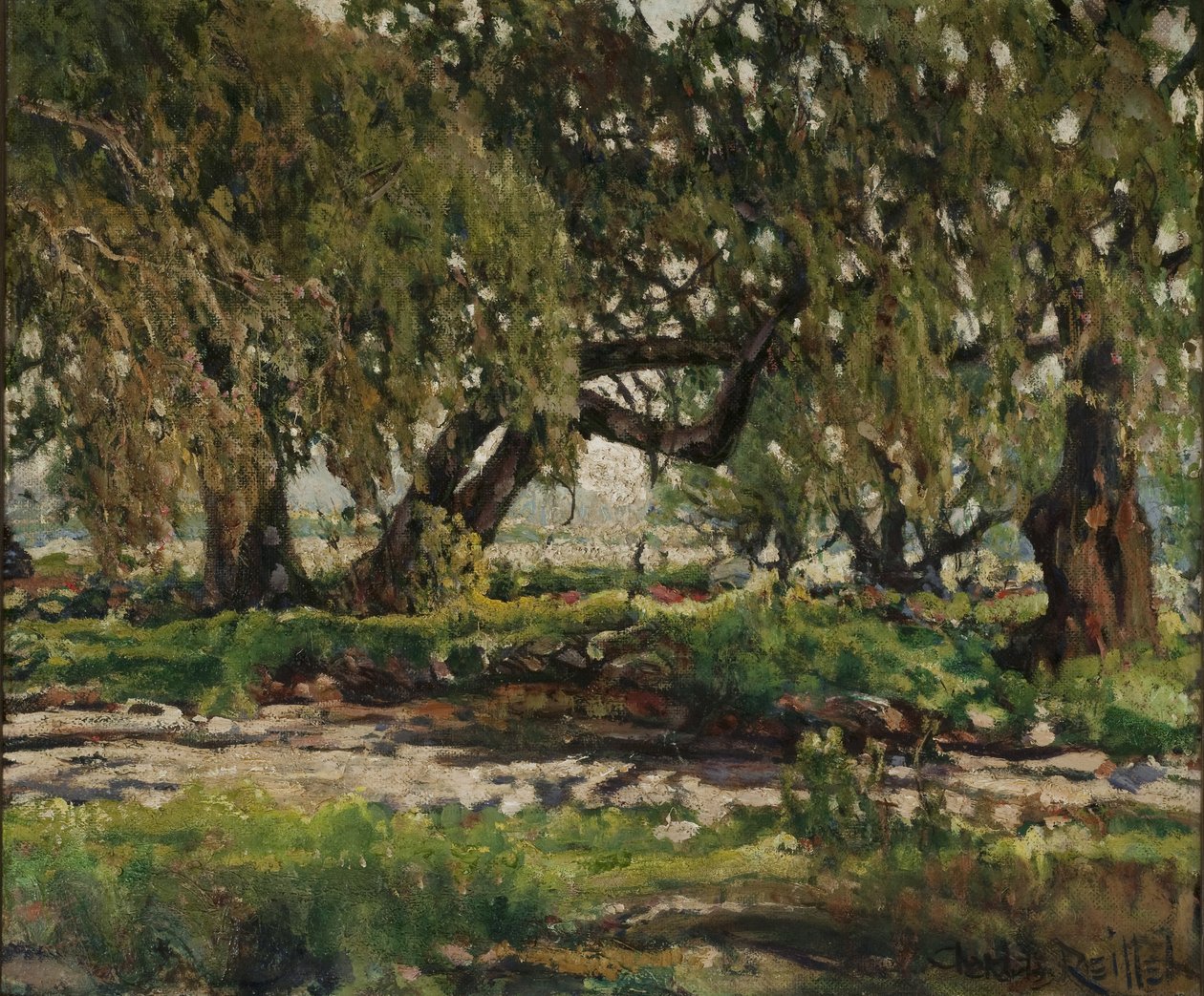 Rand van het eikenbos, 1935 door Charles P. Reiffel