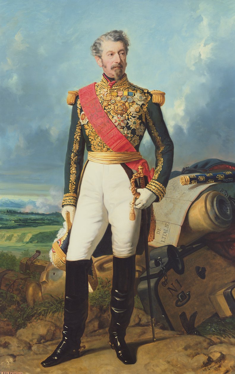 Adolphe Niel (1802-69) door Charles Philippe Lariviere