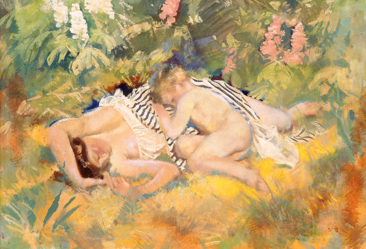 Zomer door Charles Sims