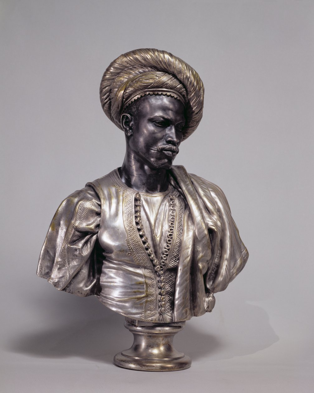 Een Soedanees in Algerijnse Kleding door Charles Henri Joseph Cordier