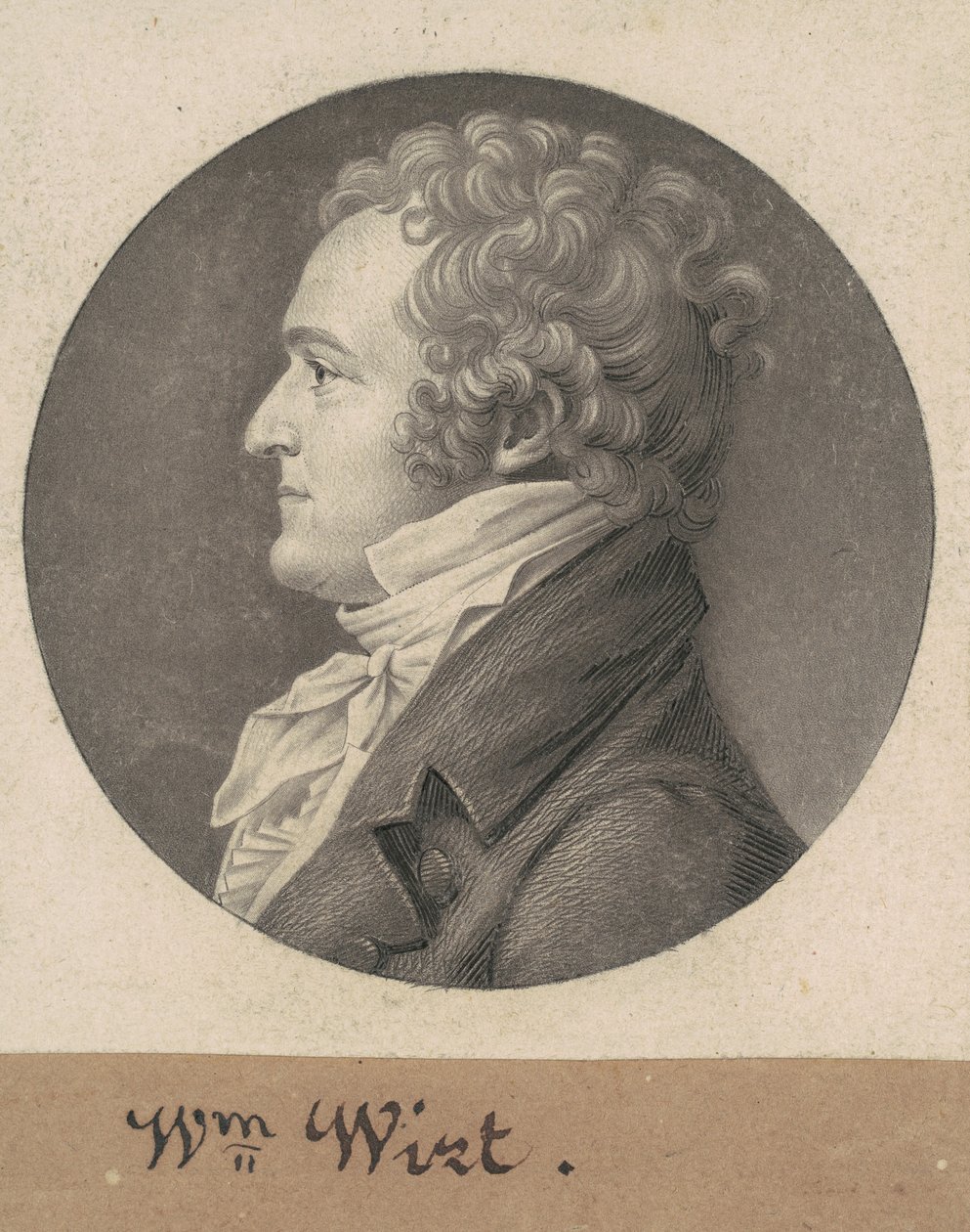 William Wirt door Charles B. J. Févret de Saint Mémin