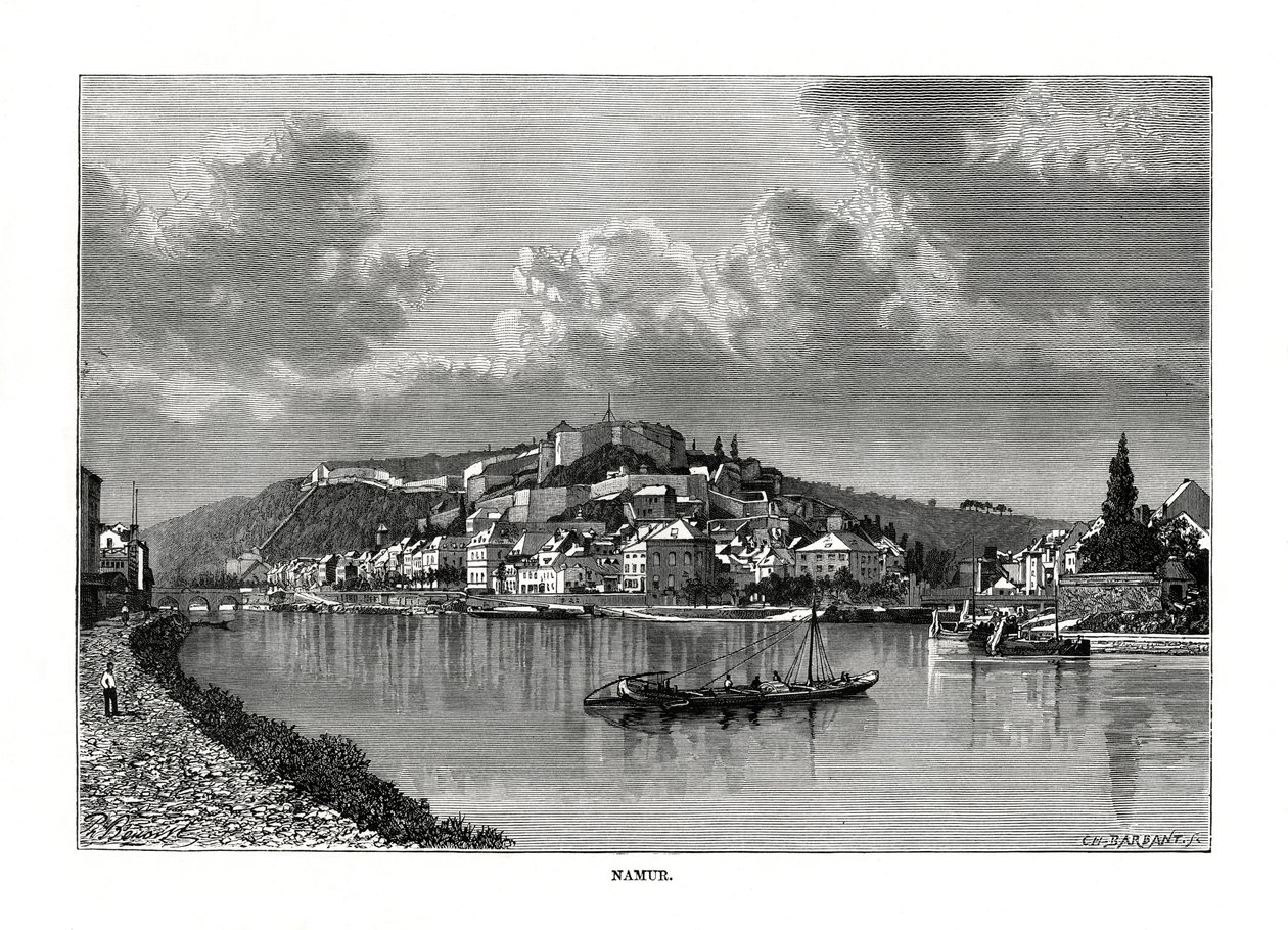 Namen, België, 1879 door Charles Barbant