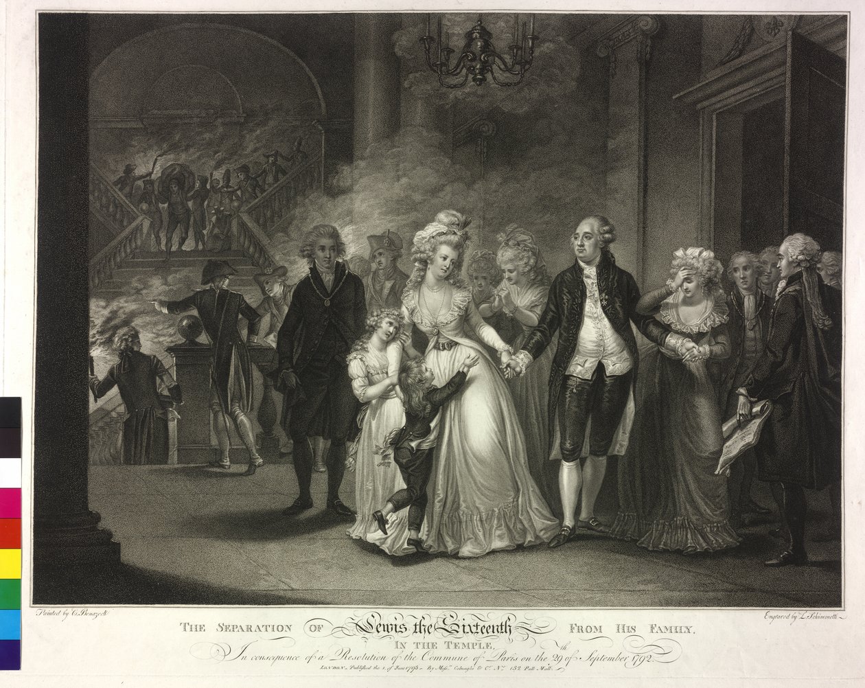 De afschaffing van Lodewijk XVI door Charles Benazech