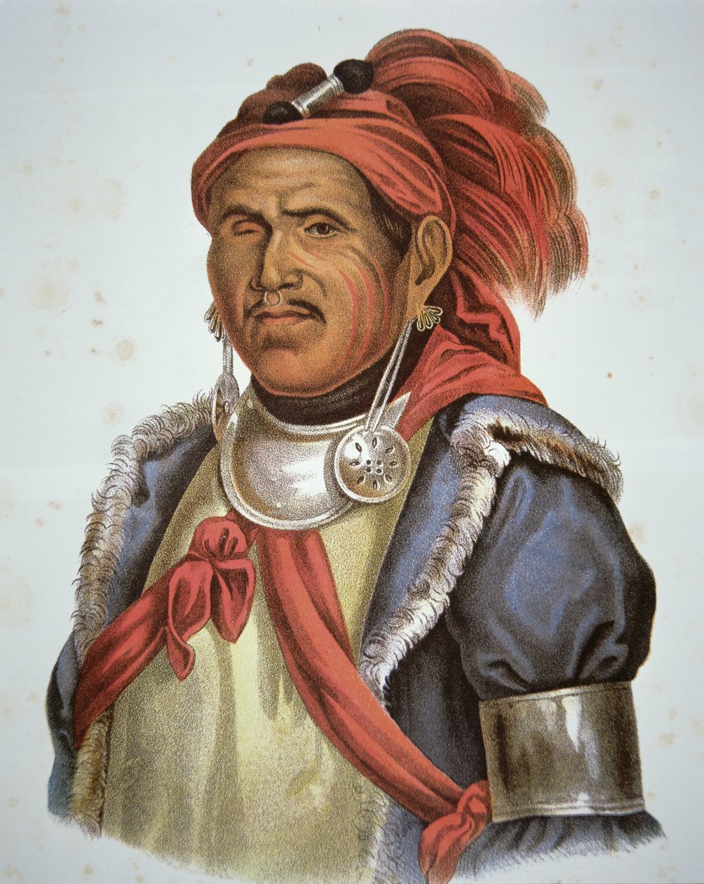 Tenskwatawa (1775-1836) door Charles Bird King