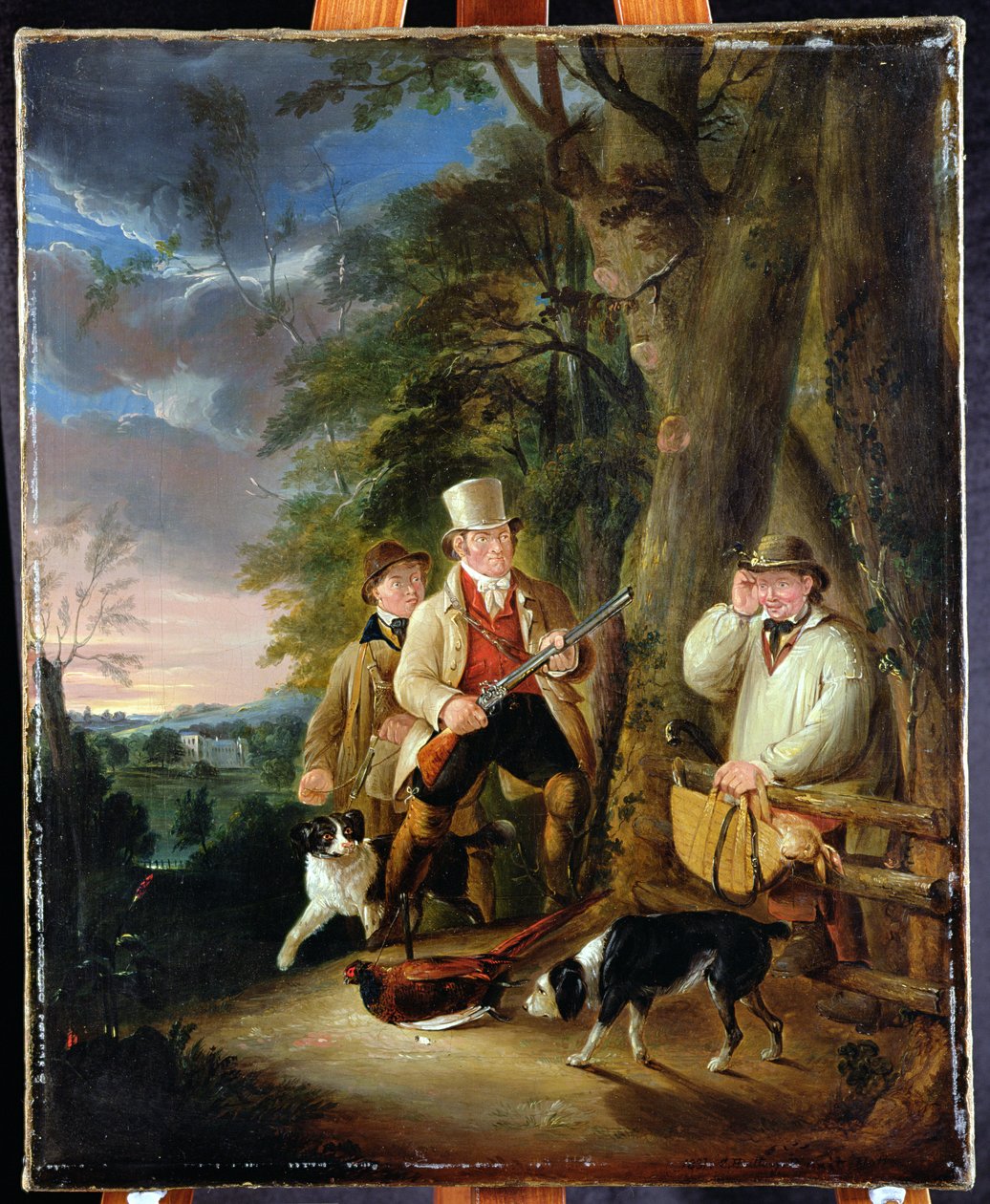 De strik van de stroper door Charles Buttery
