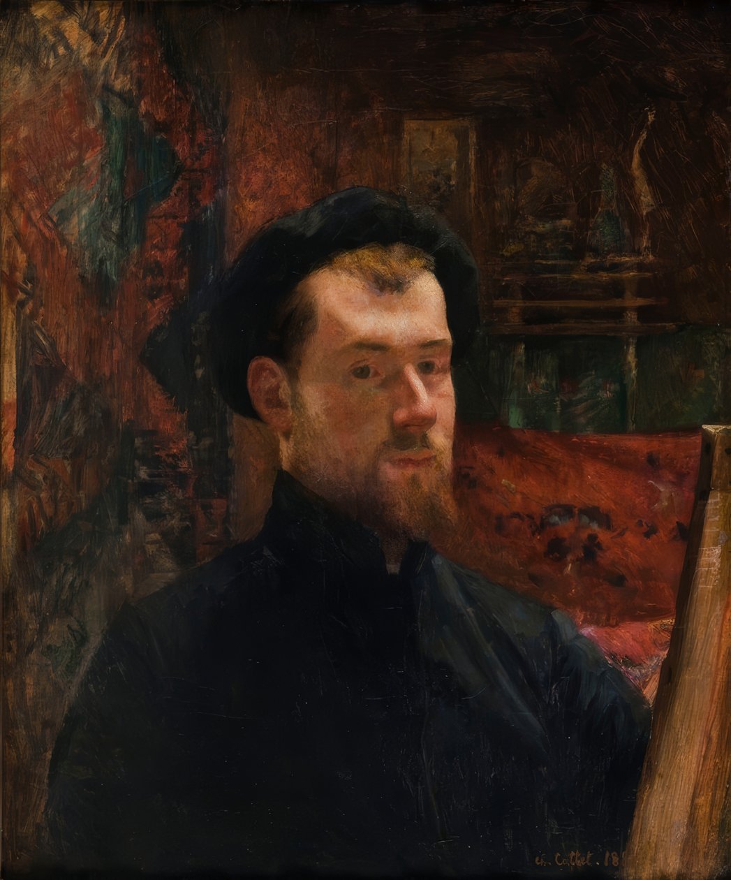 Zelfportret door Charles Cottet