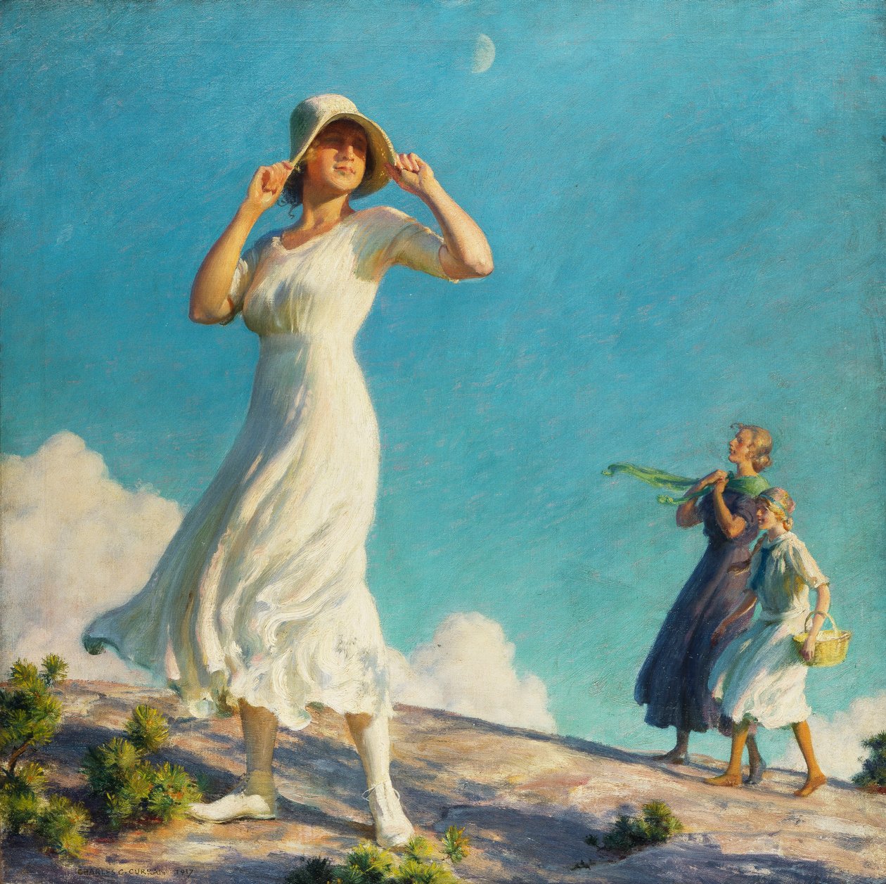 Hoogland door Charles Courtney Curran