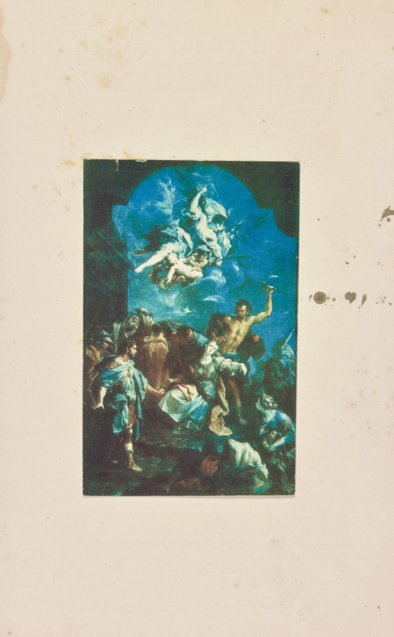 [Schilderij van scène met engelen]. door Charles Cros