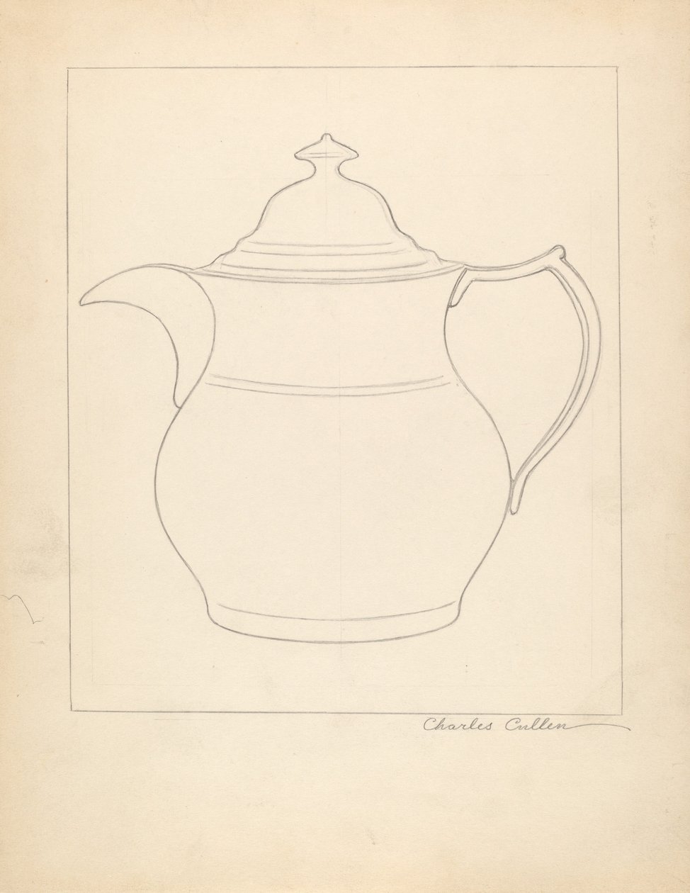 Koffiepot door Charles Cullen