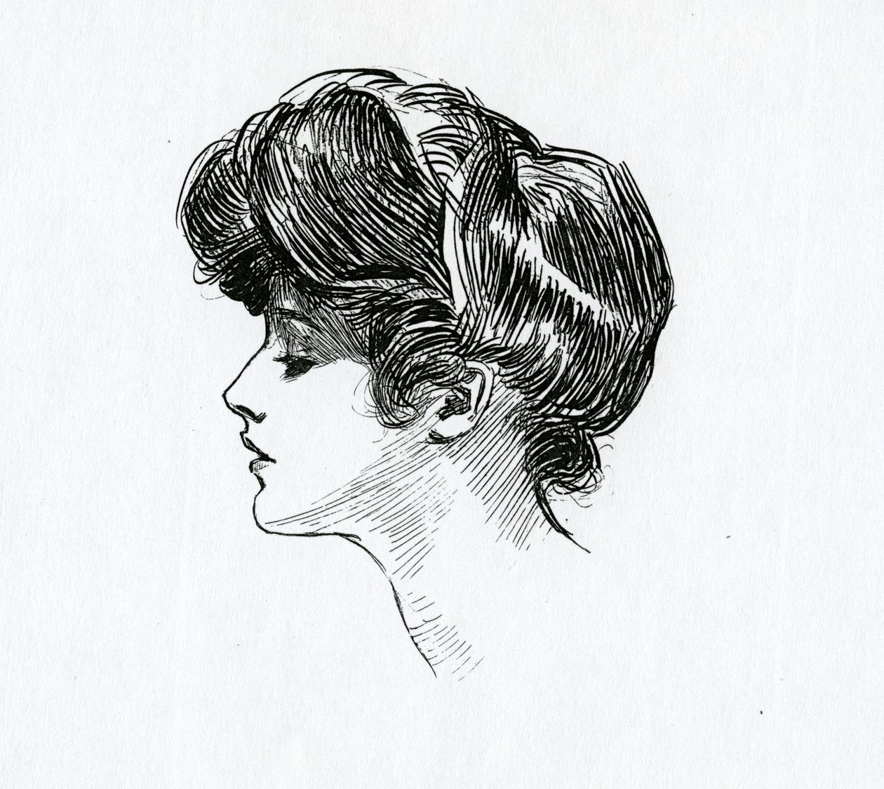 Een Gibson-meisje, c.1902 door Charles Dana Gibson