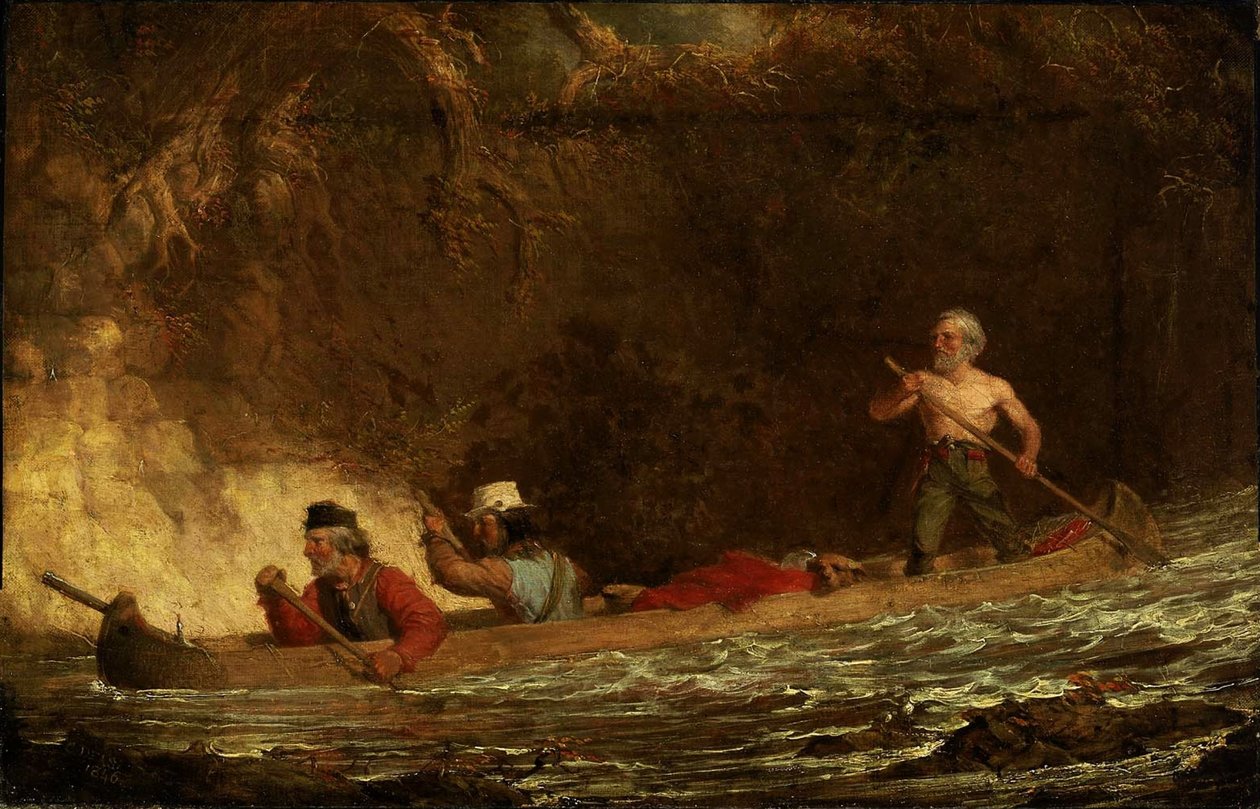 Reizigers door Charles Deas