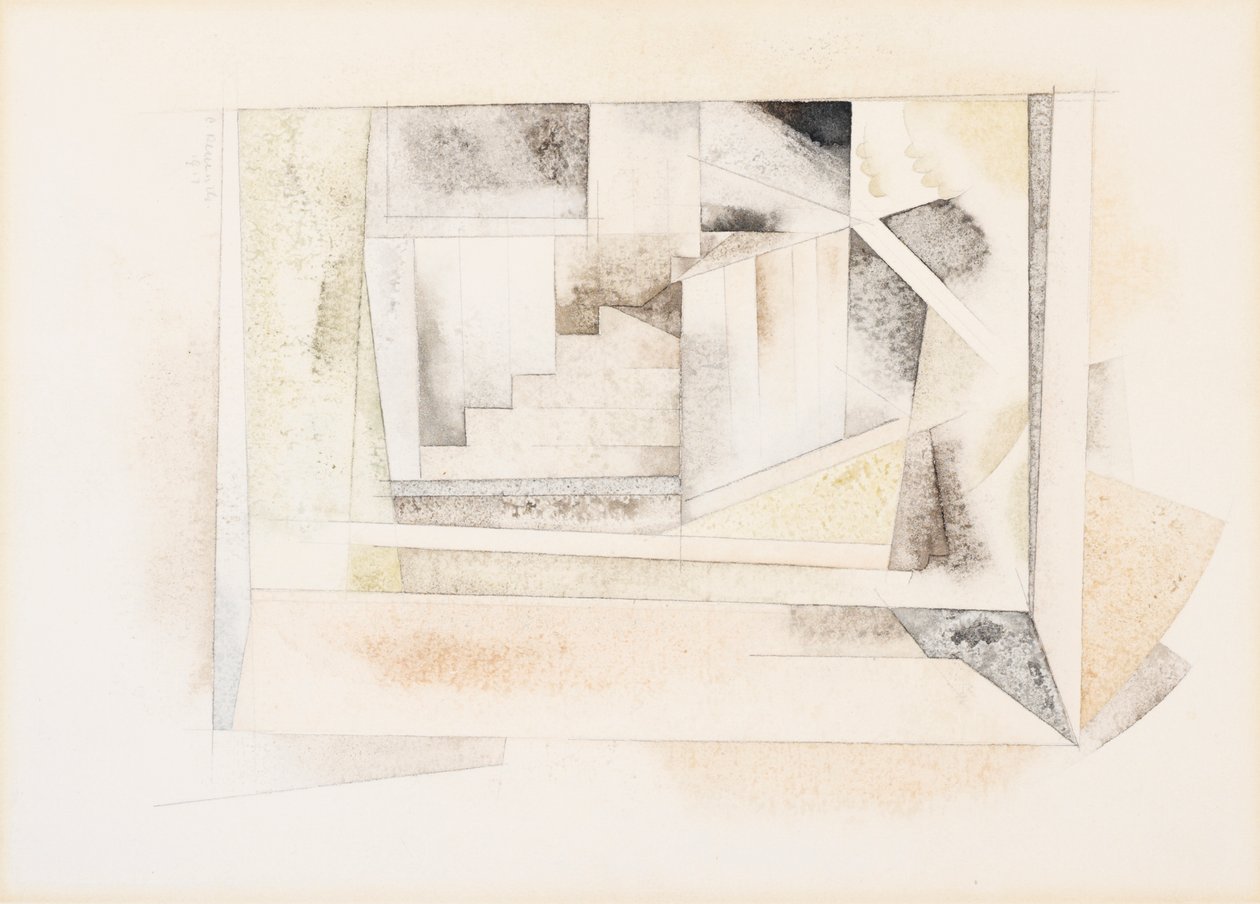 Bermuda, Trap, 1917 door Charles Demuth