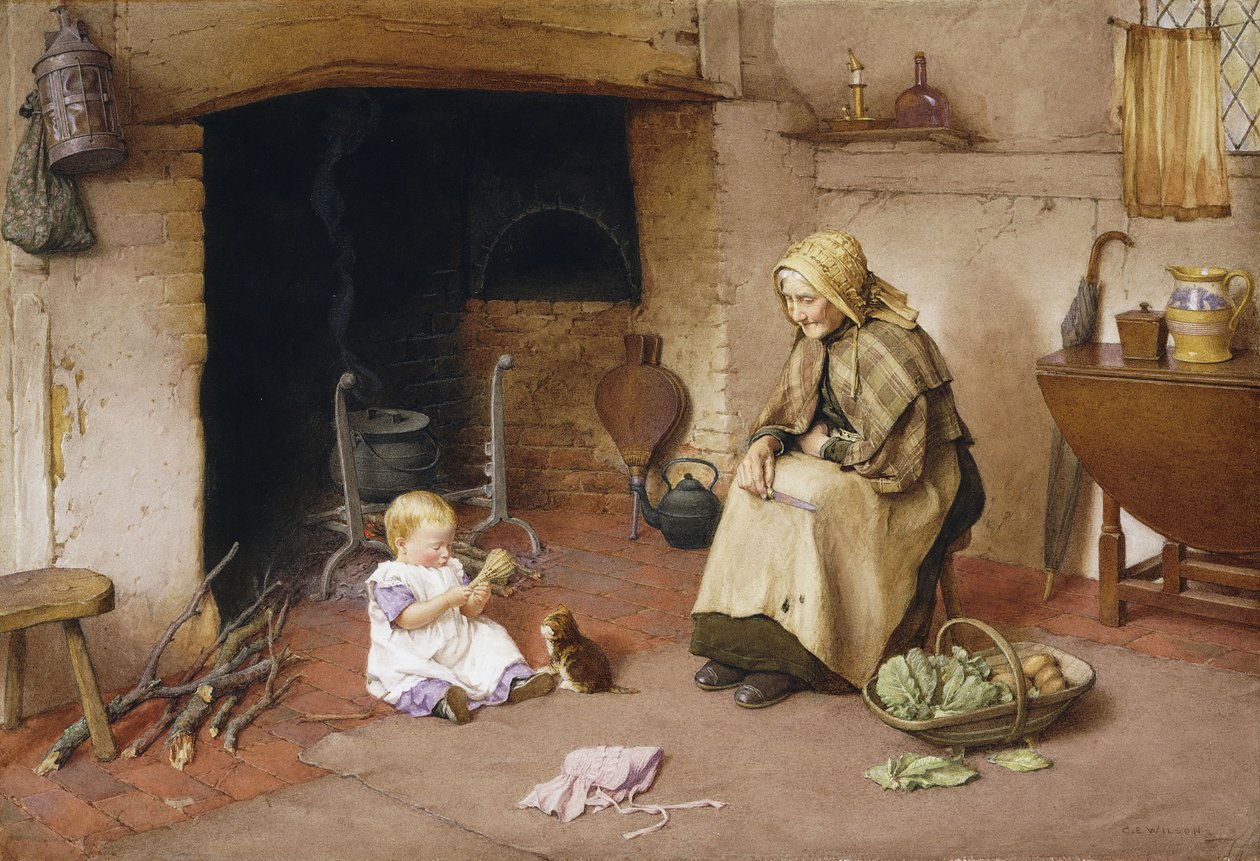Een Bezoek aan Oma door Charles Edward Wilson