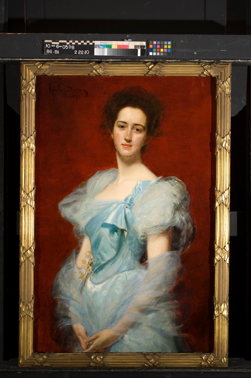 Emily Vanderbilt Sloane Hammond door Charles Emile Auguste Carolus Duran
