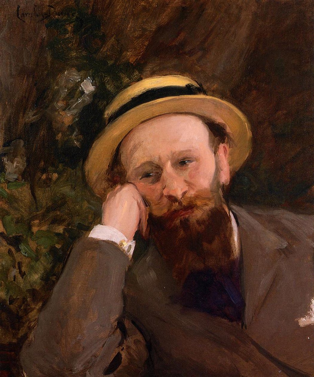 Portret van Manet door Charles Emile Auguste Carolus Duran