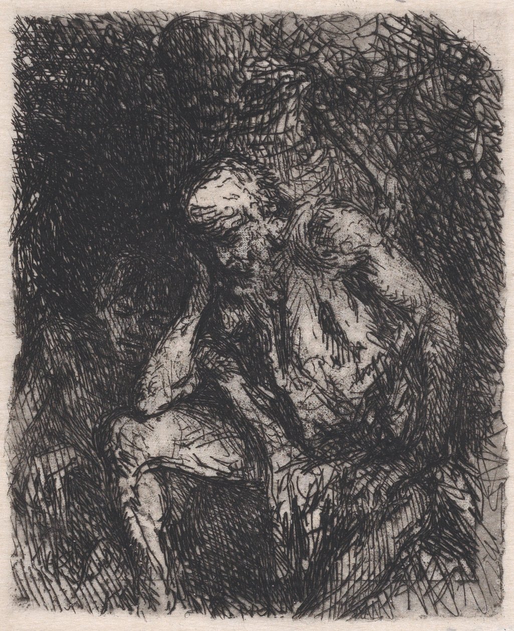 Kleine bootjes, 19e eeuw door Charles Emile Jacque