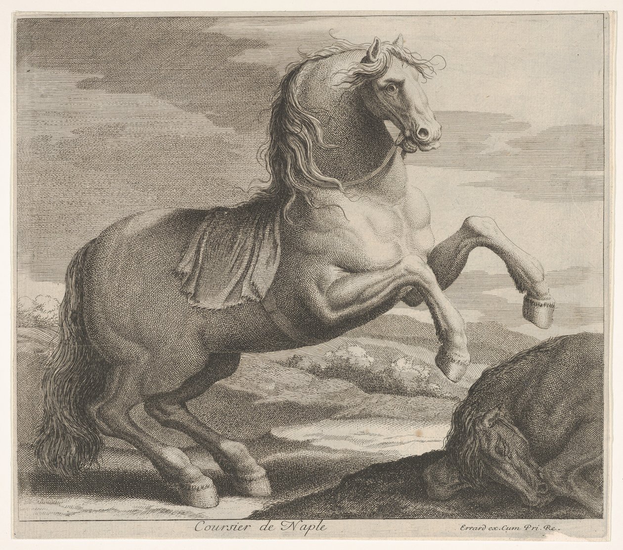 Coursier de Naple door Charles Errard le fils