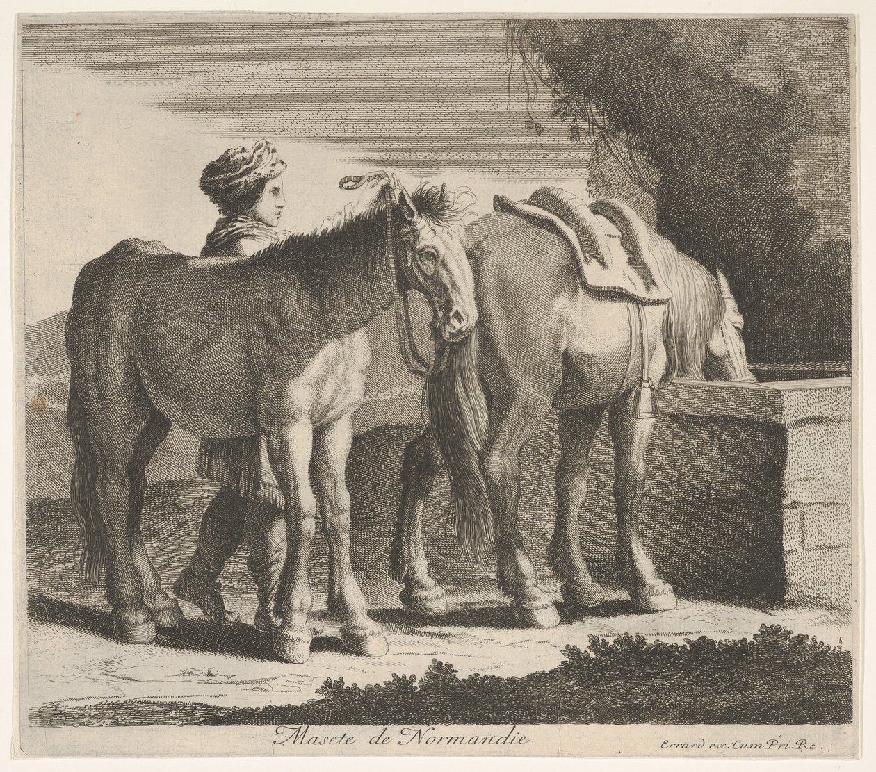 Masete de Normandië door Charles Errard le fils