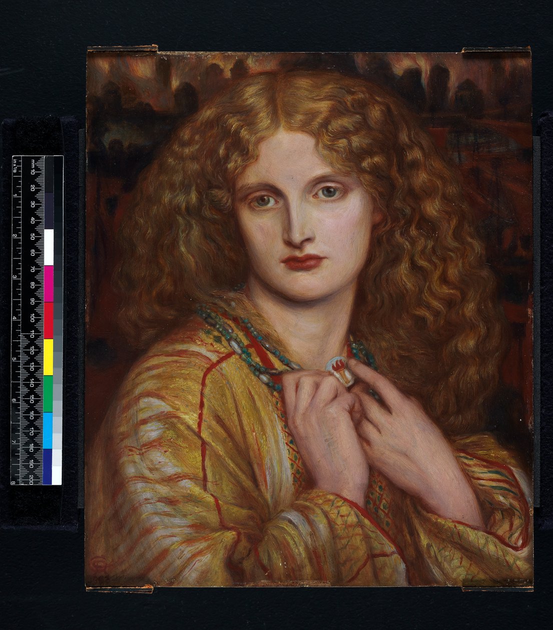 Het Brandende Hart, 1863 door Charles Fairfax Murray