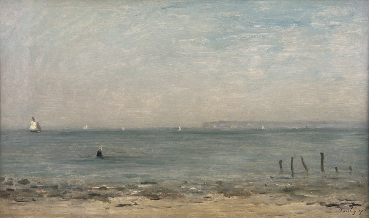 Cap Gris Nez door Charles Francois Daubigny