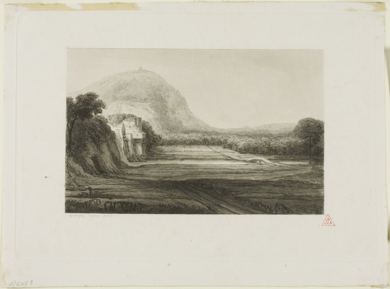De Molen door Charles Francois Daubigny