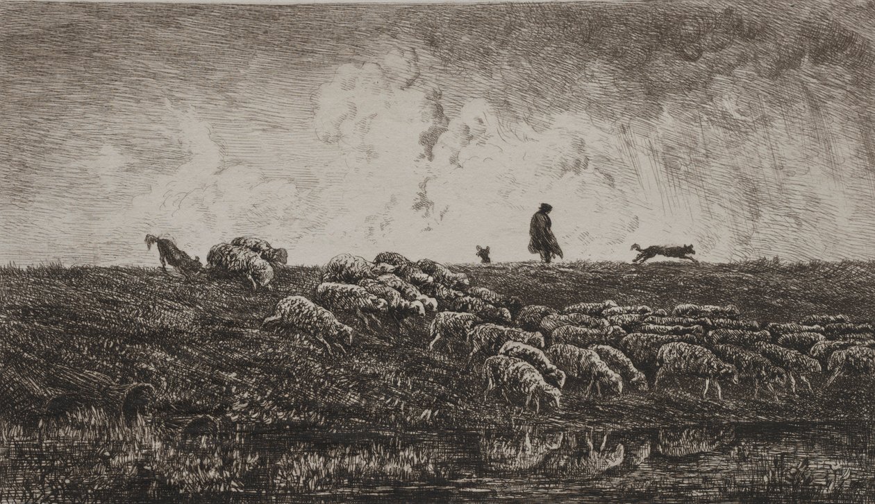 De bui door Charles Francois Daubigny