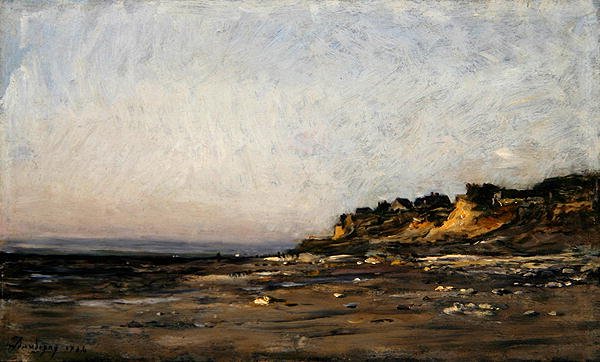 Villerville, Normandië door Charles Francois Daubigny