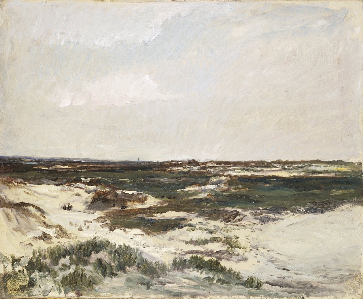 De duinen van Camiers door Charles Francois Daubigny
