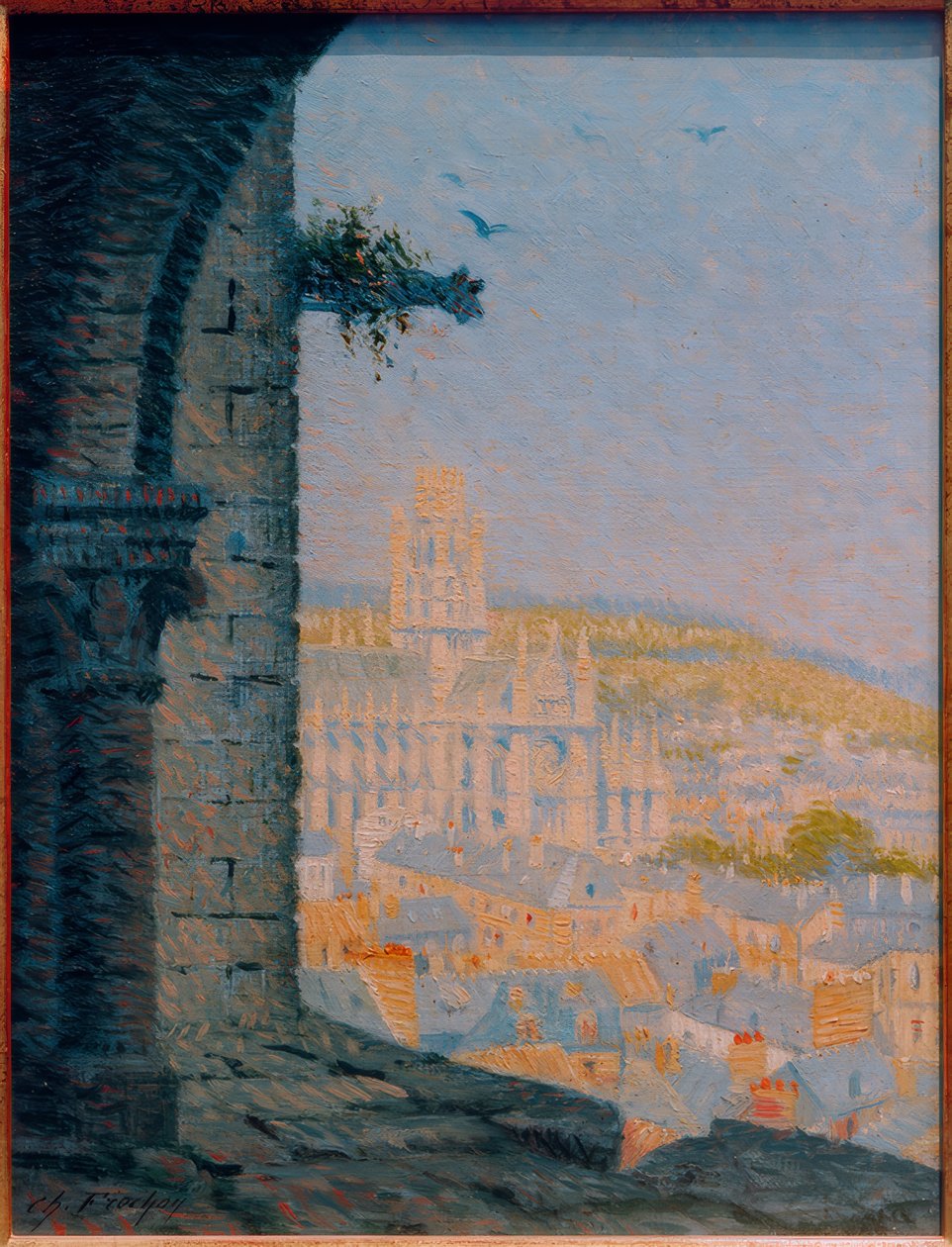 Abdijkerk Saint-Ouen door Charles Frechon
